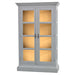 Bramble - Ashton 2 Door Display Cabinet w/ 4 LED - BR-63681 - GreatFurnitureDeal
