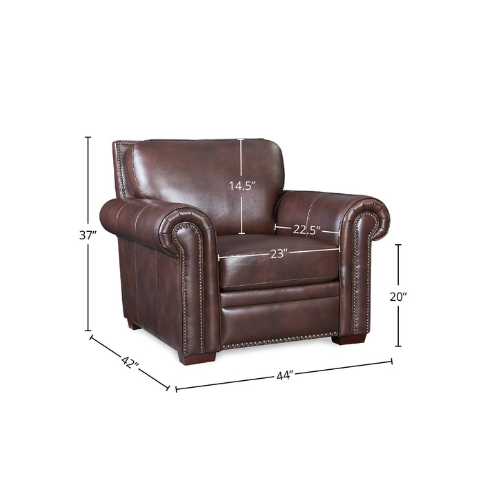 GFD Leather - Toulouse Chair - 6369-10 - GreatFurnitureDeal