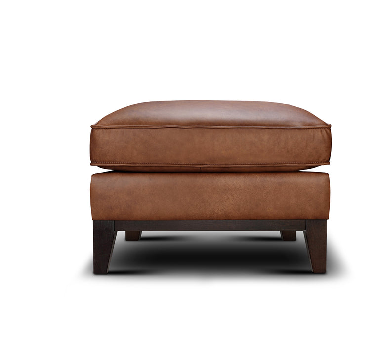 GFD Leather - Chelsea Honey Ottoman - 6379-00 - GreatFurnitureDeal