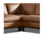 GFD Leather - Chelsea Honey RAF Sectional Sofa - 6379-32, 53 - GreatFurnitureDeal