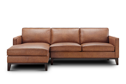 GFD Leather - Chelsea Honey LAF Sectional Sofa - 6379-33, 52 - GreatFurnitureDeal