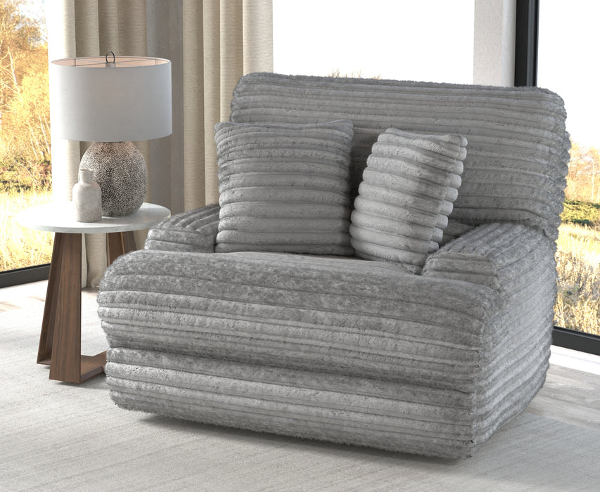 Catnapper - Cushy Power Headrest Deep Seat Recliner in Moonstruck - 639207-MOON - GreatFurnitureDeal