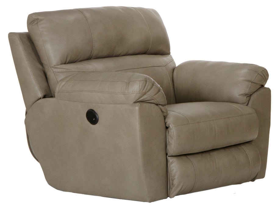 Catnapper - Costa Lay Flat Recliner in Putty - 4070-7-PUTTY - GreatFurnitureDeal