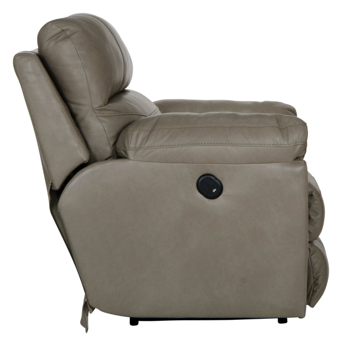 Catnapper - Costa Lay Flat Recliner in Putty - 4070-7-PUTTY - GreatFurnitureDeal