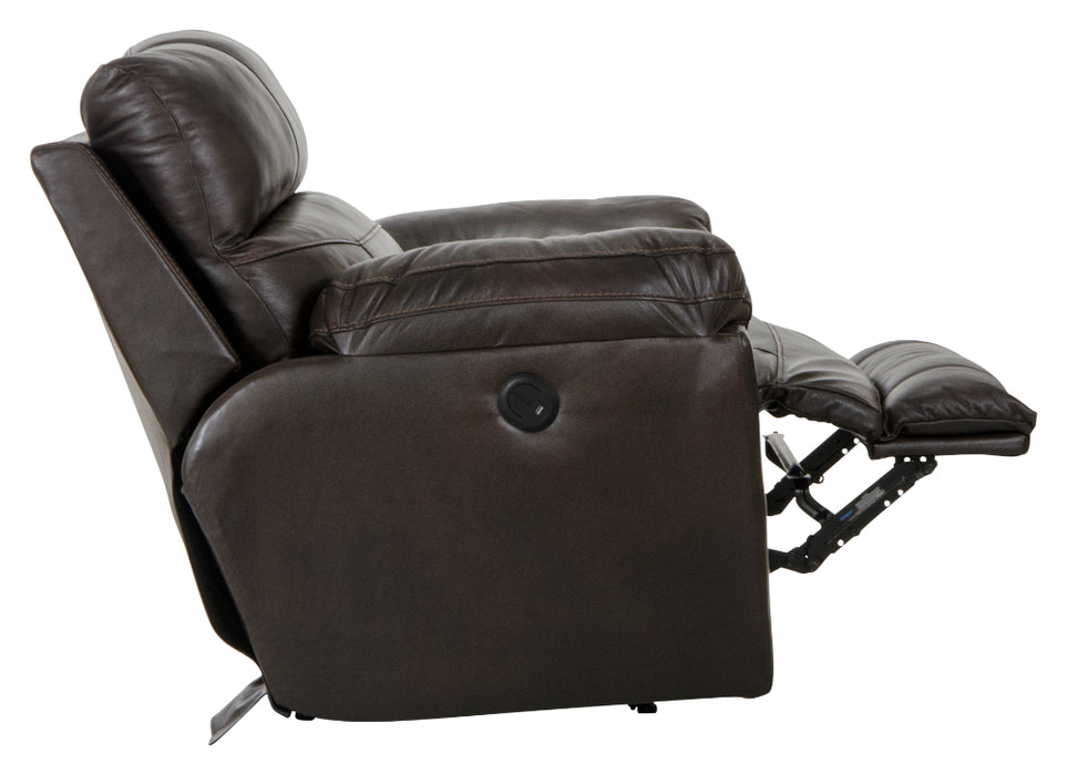 Catnapper - Costa 3 Piece Lay Flat Reclining Living Room Set in Chocolate - 4071-72-70-CHOCOLATE