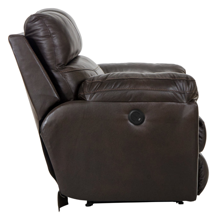 Catnapper - Costa 3 Piece Lay Flat Reclining Living Room Set in Chocolate - 4071-72-70-CHOCOLATE