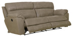 Catnapper - Costa Lay Flat Reclining Sofa in Putty - 4071-PUTTY - GreatFurnitureDeal