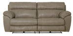 Catnapper - Costa 2 Piece Power Lay Flat Reclining Sofa Set in Putty - 64071-72-PUTTY - GreatFurnitureDeal