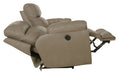 Catnapper - Costa Lay Flat Reclining Sofa in Putty - 4071-PUTTY - GreatFurnitureDeal