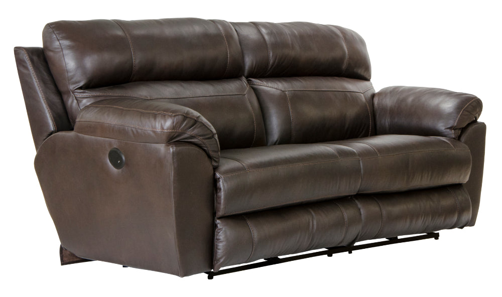 Catnapper - Costa 3 Piece Lay Flat Reclining Living Room Set in Chocolate - 4071-72-70-CHOCOLATE