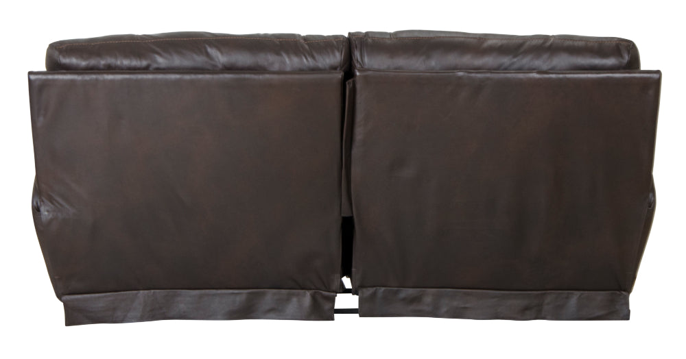 Catnapper - Costa Power Lay Flat Reclining Sofa in Chocolate - 64071-CHOCOLATE - GreatFurnitureDeal