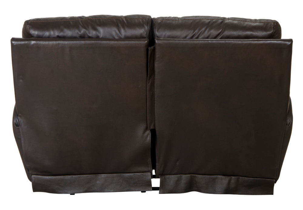 Catnapper - Costa Power Lay Flat Reclining Loveseat in Chocolate - 64072-CHOCOLATE - GreatFurnitureDeal
