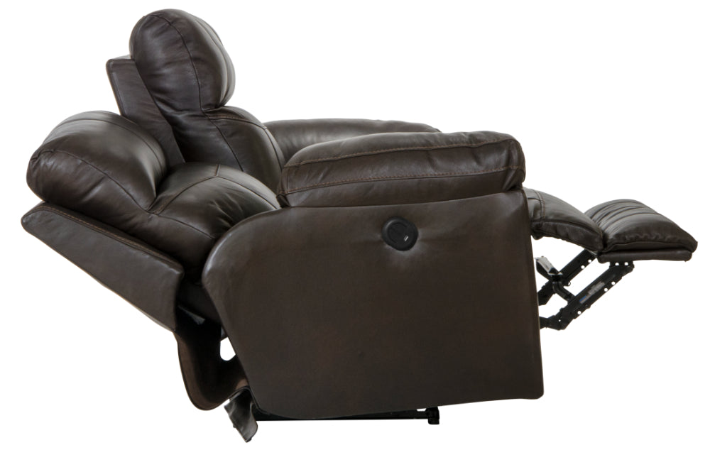 Catnapper - Costa 3 Piece Lay Flat Reclining Living Room Set in Chocolate - 4071-72-70-CHOCOLATE