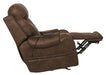 Catnapper - Recharger Power Headrest Power Rocker Recliner w-CR3 Heat-Massage-Lumbar in Chocolate - 64102-2-CHOCOLATE - GreatFurnitureDeal