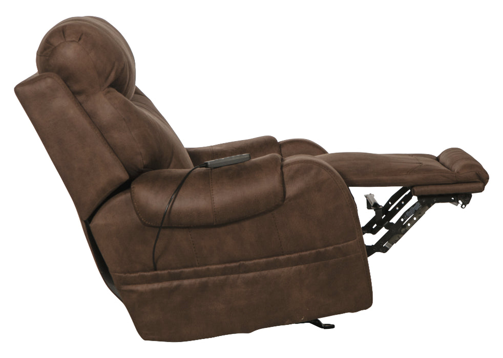 Catnapper - Recharger Power Headrest Power Rocker Recliner w-CR3 Heat-Massage-Lumbar in Chocolate - 64102-2-CHOCOLATE - GreatFurnitureDeal