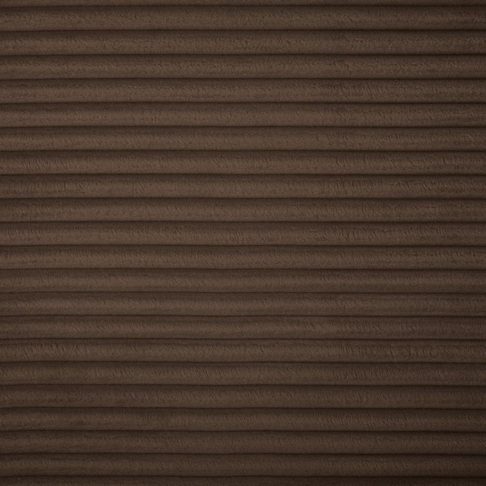 Meridian Furniture - Shaggy 109" Brown Corduroy Performance Fabric Upholstered 3 pc. Sofa - 641Brown-S109 - GreatFurnitureDeal