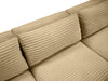 Meridian Furniture - Shaggy 140" Camel Corduroy Performance Fabric Upholstered 6 pc. Sectional - 641Camel-Sec6A - GreatFurnitureDeal