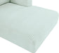 Meridian Furniture - Shaggy 176" Mint Corduroy Performance Fabric Upholstered 5 pc. Sectional - 641Mint-Sec5G - GreatFurnitureDeal
