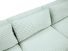 Meridian Furniture - Shaggy 176" Mint Corduroy Performance Fabric Upholstered 5 pc. Sectional - 641Mint-Sec5G - GreatFurnitureDeal