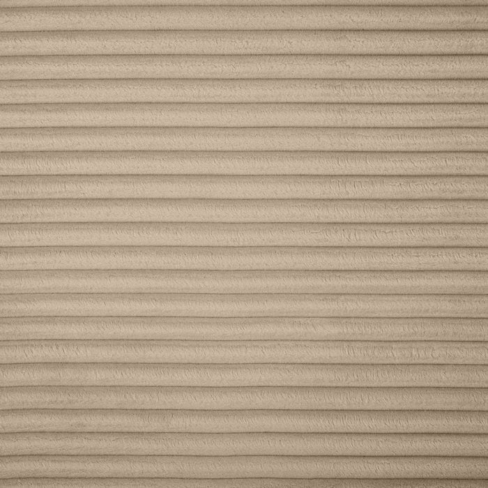 Meridian Furniture - Shaggy 140" Taupe Corduroy Performance Fabric Upholstered 6 pc. Sectional - 641Taupe-Sec6B - GreatFurnitureDeal