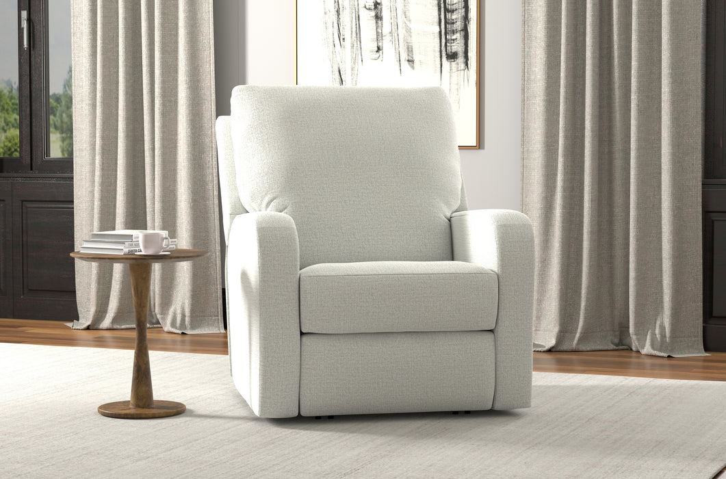 Catnapper - 4252 Lullaby Power Headrest Power Auto-Glide Recliner in Cotton - 64252-7-COTTON - GreatFurnitureDeal