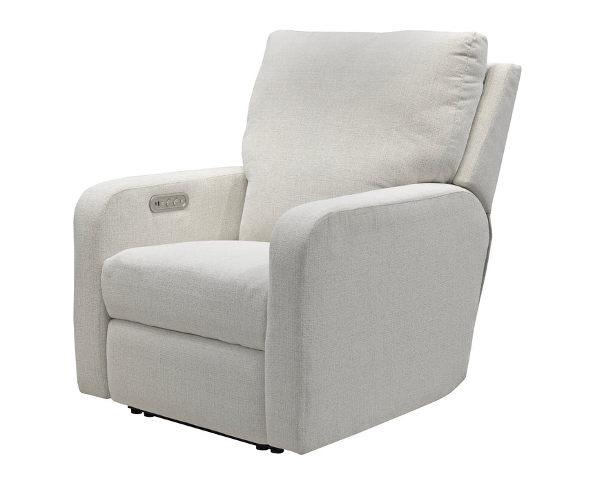 Catnapper - 4252 Lullaby Power Headrest Power Auto-Glide Recliner in Cotton - 64252-7-COTTON - GreatFurnitureDeal