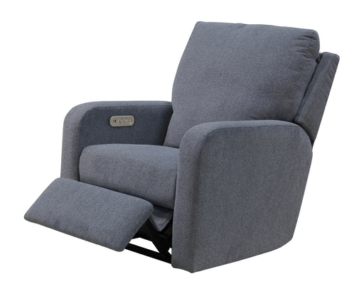 Catnapper - 4252 Lullaby Power Headrest Power Auto-Glide Recliner in Denim - 64252-7-DENIM - GreatFurnitureDeal