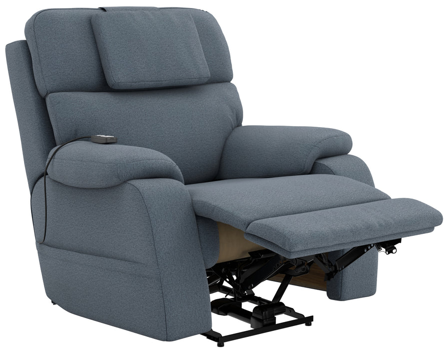 Catnapper - Dreamtime Power Headrest Power Lay Flat Recliner w/CR3 Heat/Massage/Zero Gravity in Haze - 642567-HAZE - GreatFurnitureDeal