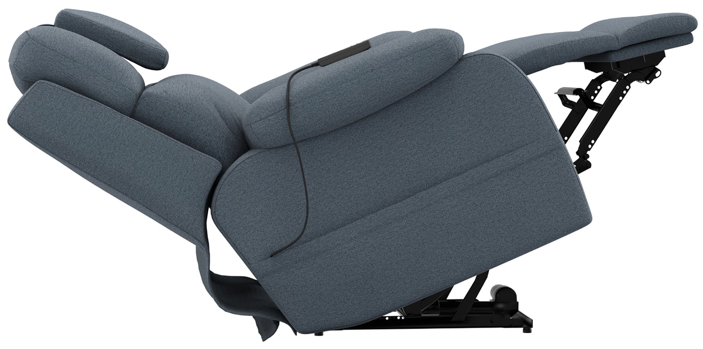 Catnapper - Dreamtime Power Headrest Power Lay Flat Recliner w/CR3 Heat/Massage/Zero Gravity in Haze - 642567-HAZE - GreatFurnitureDeal
