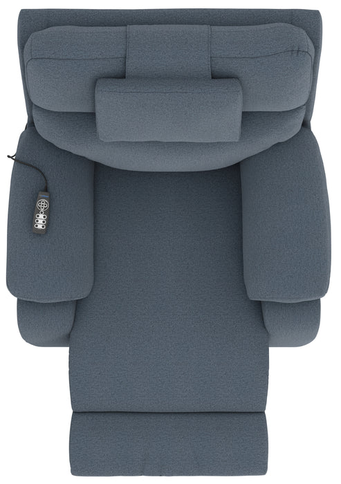 Catnapper - Dreamtime Power Headrest Power Lay Flat Recliner w/CR3 Heat/Massage/Zero Gravity in Haze - 642567-HAZE - GreatFurnitureDeal