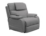 Catnapper - Dreamtime Power Headrest Power Lay Flat Recliner w/CR3 Heat/Massage/Zero Gravity in Steel - 642567-STEEL - GreatFurnitureDeal