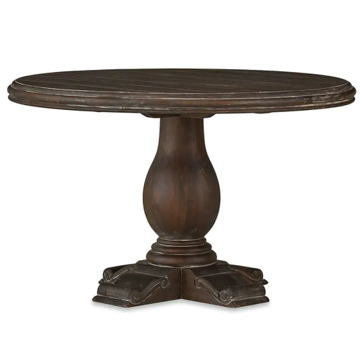 Bramble - Drake Round Pedestal Table w/o Routed Top 48'' - BR-64268 - GreatFurnitureDeal