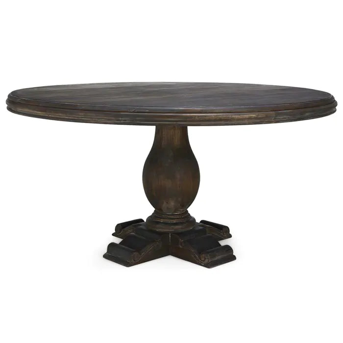 Bramble - Drake Round Pedestal Table w/o Routed Top 60'' - BR-64270 - GreatFurnitureDeal