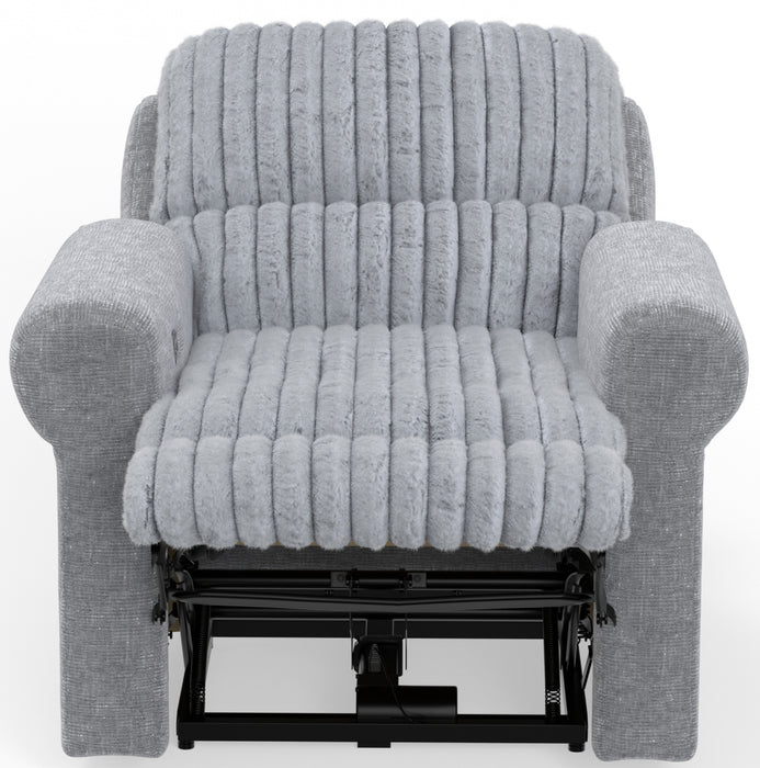 Catnapper - Foxy Power Zero Gravity Recliner in Nickel - 64370-7-NICKEL