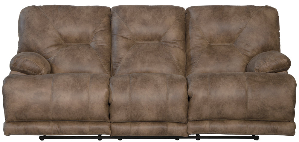 Catnapper - Voyager Lay Flat Reclining Sofa in Brandy - 4381 - GreatFurnitureDeal