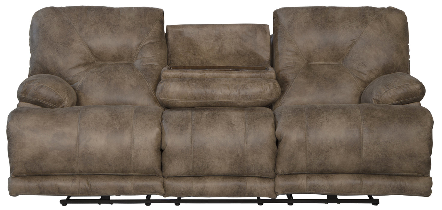 Catnapper - Voyager 2 Piece Lay Flat Reclining Sofa Set in Brandy - 4381-S+L - GreatFurnitureDeal