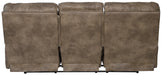 Catnapper - Voyager Power Lay Flat Reclining Sofa in Brandy - 64381 - GreatFurnitureDeal