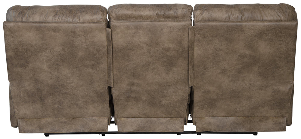 Catnapper - Voyager 2 Piece Lay Flat Reclining Sofa Set in Brandy - 4381-S+L