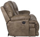Catnapper - Voyager 2 Piece Lay Flat Reclining Sofa Set in Brandy - 4381-S+L - GreatFurnitureDeal