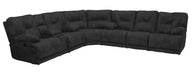 Catnapper - Voyager 3 Piece Lay Flat Sectional Sofa Set in Slate - 43845-SLATE-SECTIONAL - GreatFurnitureDeal