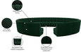 Meridian Furniture - Infinity 178" Green Boucle Fabric Upholstered 12pc. Sectional - 643Green-12PC - GreatFurnitureDeal