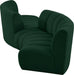 Meridian Furniture - Infinity 154" Green Boucle Fabric Upholstered 4pc. Sectional - 643Green-S4PC - GreatFurnitureDeal