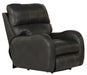 Catnapper - Angelo 3 Piece Power Reclining Living Room Set in Gunmetal - 64461-462-460-GUNMETAL - GreatFurnitureDeal