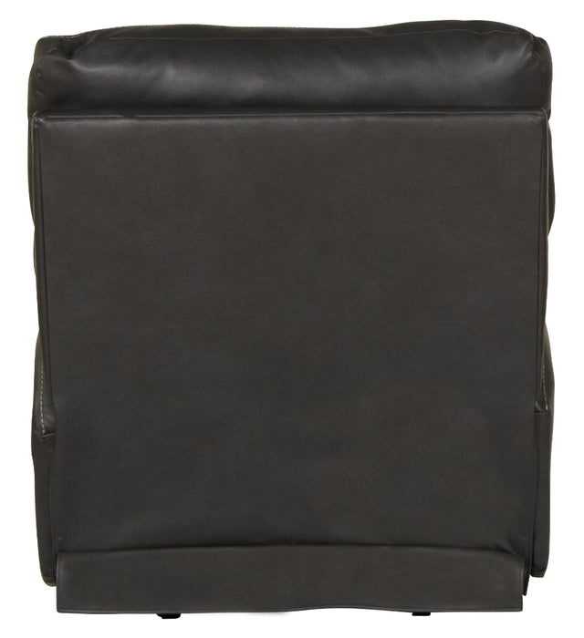 Catnapper - Angelo Power Headrest Power Lay Flat Recliner in Gunmetal - 64460-7-GUNMETAL - GreatFurnitureDeal