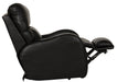 Catnapper - Angelo Power Headrest Power Lay Flat Recliner in Black - 64570-7-BLACK - GreatFurnitureDeal