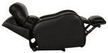 Catnapper - Angelo Power Headrest Power Lay Flat Recliner in Black - 64570-7-BLACK - GreatFurnitureDeal