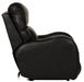 Catnapper - Angelo Power Headrest Power Lay Flat Recliner in Black - 64570-7-BLACK - GreatFurnitureDeal