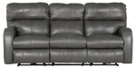 Catnapper - Angelo 3 Piece Power Reclining Living Room Set in Gunmetal - 64461-462-460-GUNMETAL - GreatFurnitureDeal