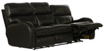 Catnapper - Angelo 2 Piece Power Reclining Sofa Set in Black - 64461-462-BLACK - GreatFurnitureDeal