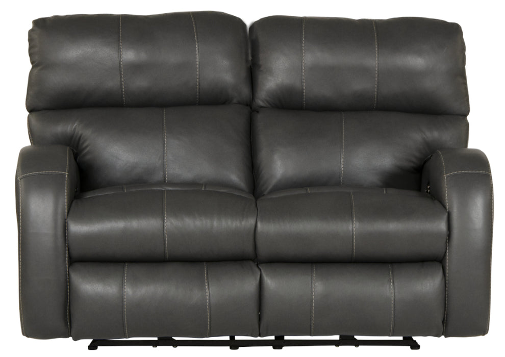Catnapper - Angelo 3 Piece Power Reclining Living Room Set in Gunmetal - 64461-462-460-GUNMETAL